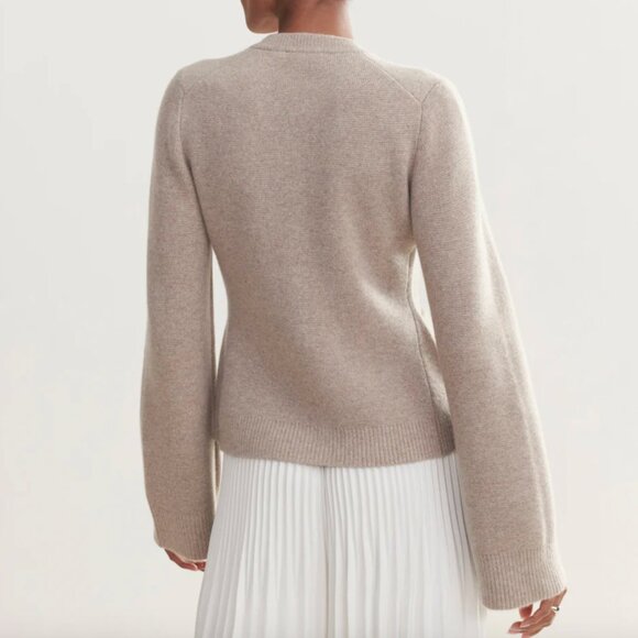 (Jenni Kayne) NWOT Cooper Cardigan in Taupe - Picture 4 of 9